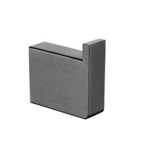 Ivano Gun Metal Robe Hook